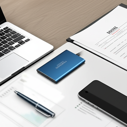SSD Externo de 128TB con Transferencia de Datos de Alta Velocidad