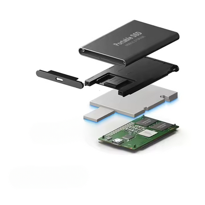 SSD Externo de 128TB con Transferencia de Datos de Alta Velocidad