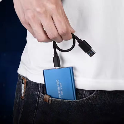 SSD Externo de 128TB con Transferencia de Datos de Alta Velocidad