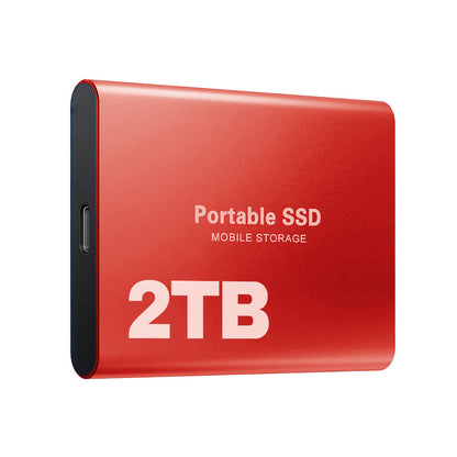 SSD Externo Portátil con Transferencia de Datos de Alta Velocidad