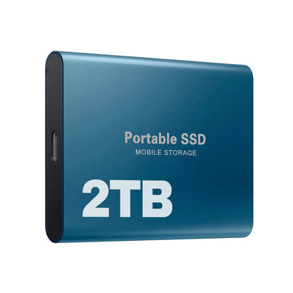 SSD Externo Portátil con Transferencia de Datos de Alta Velocidad