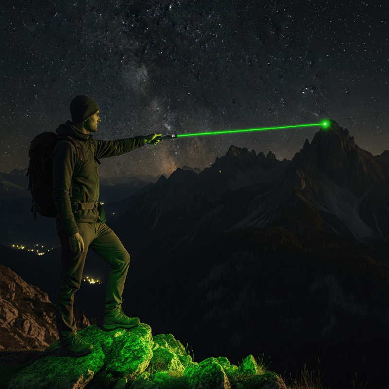 STARBEAM – Puntero Láser de Alta Potencia con Enfoque Ajustable