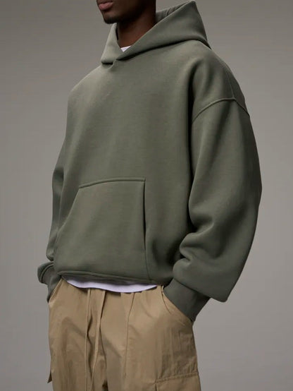Sudadera cómoda con capucha para hombre