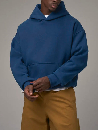Sudadera cómoda con capucha para hombre
