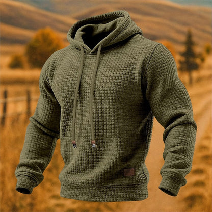 Sudadera con capucha texturizada
