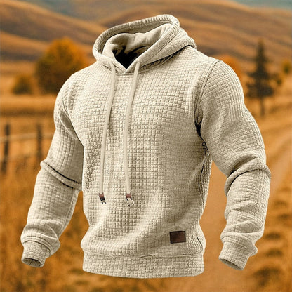 Sudadera con capucha texturizada