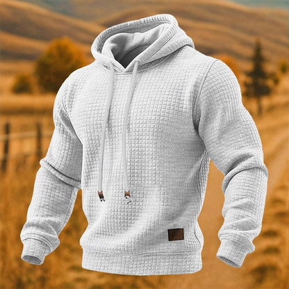 Sudadera con capucha texturizada