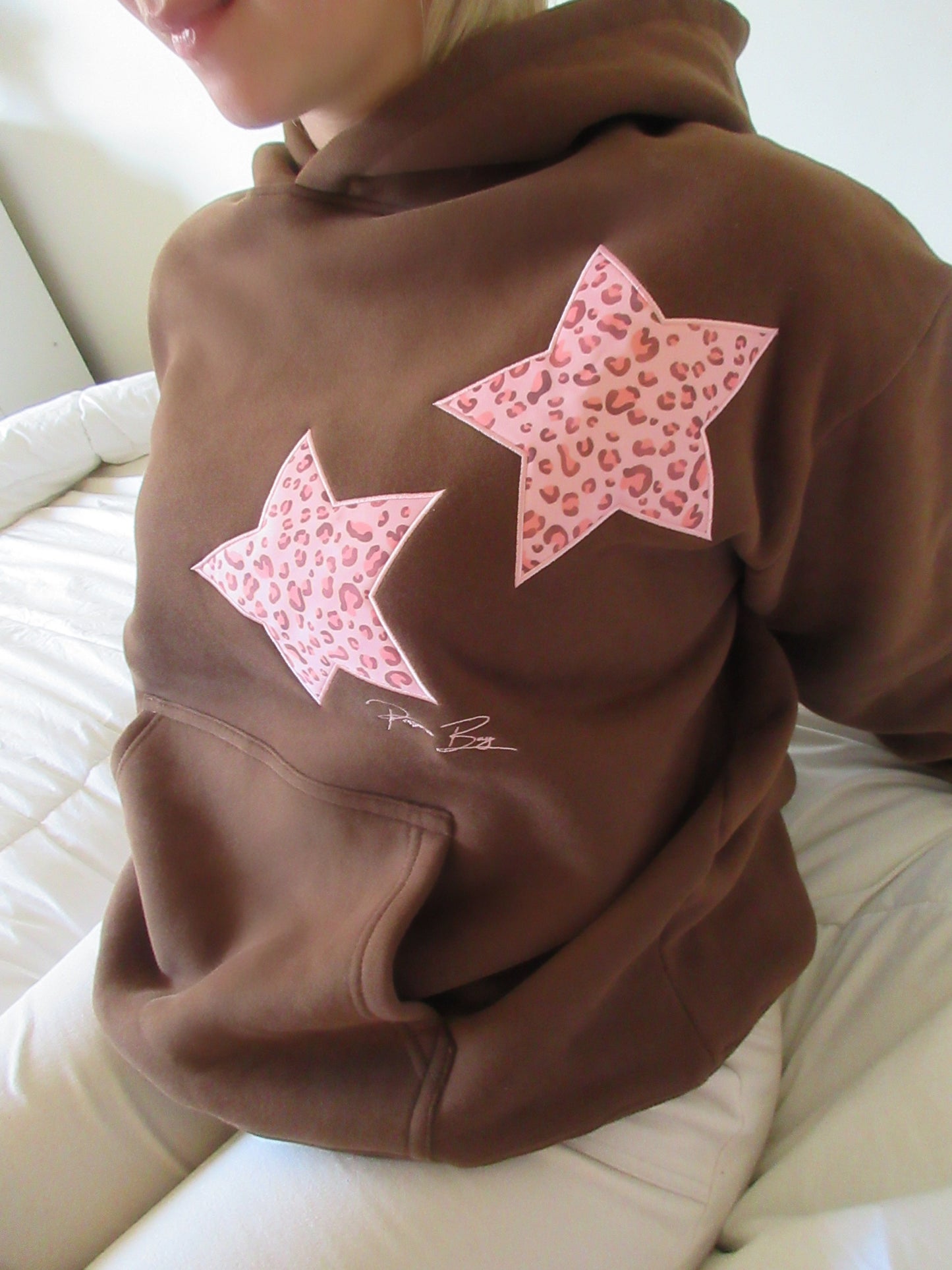 Sudadera con Estrella de Leopardo