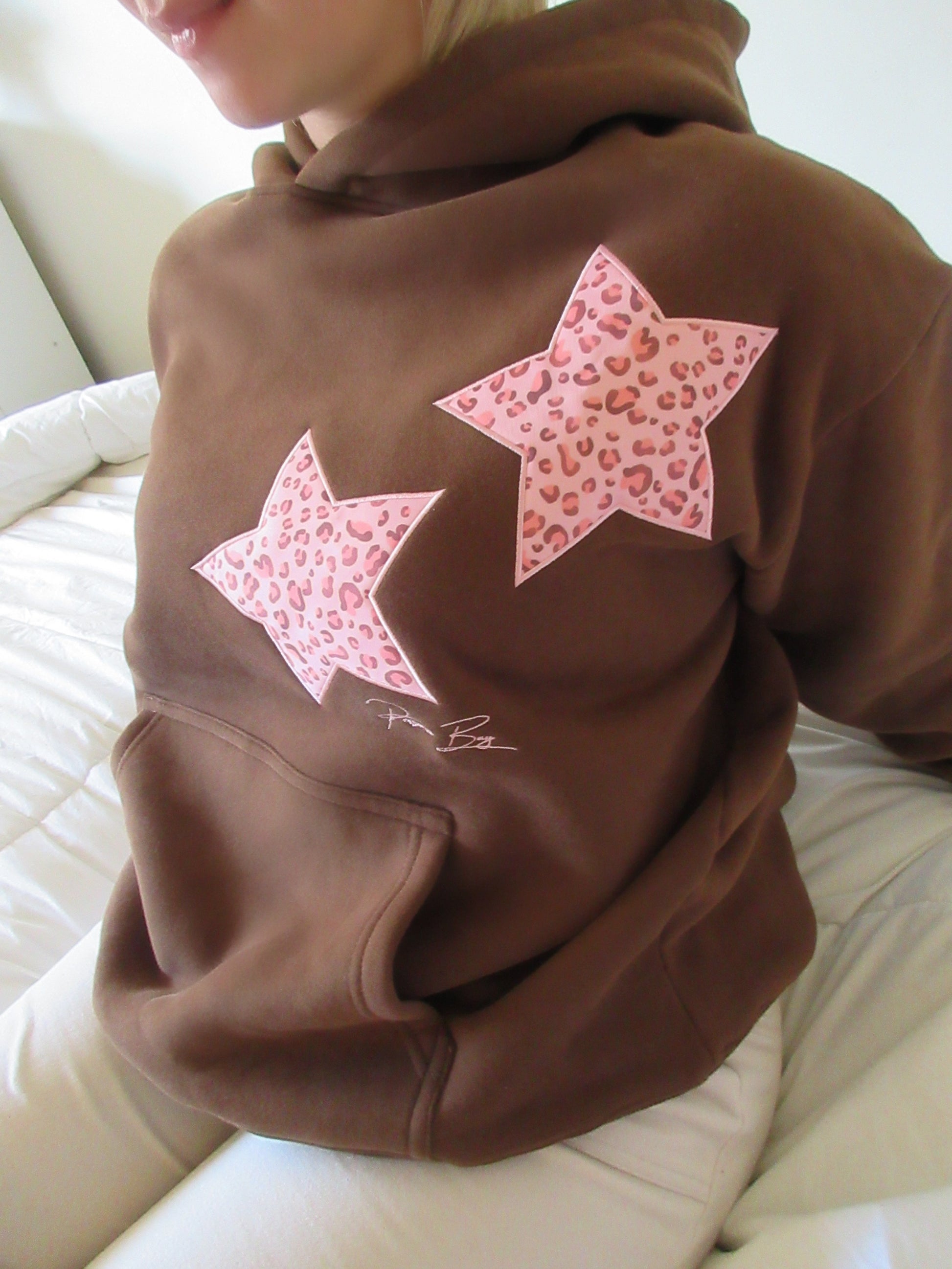 Sudadera con Estrella de Leopardo