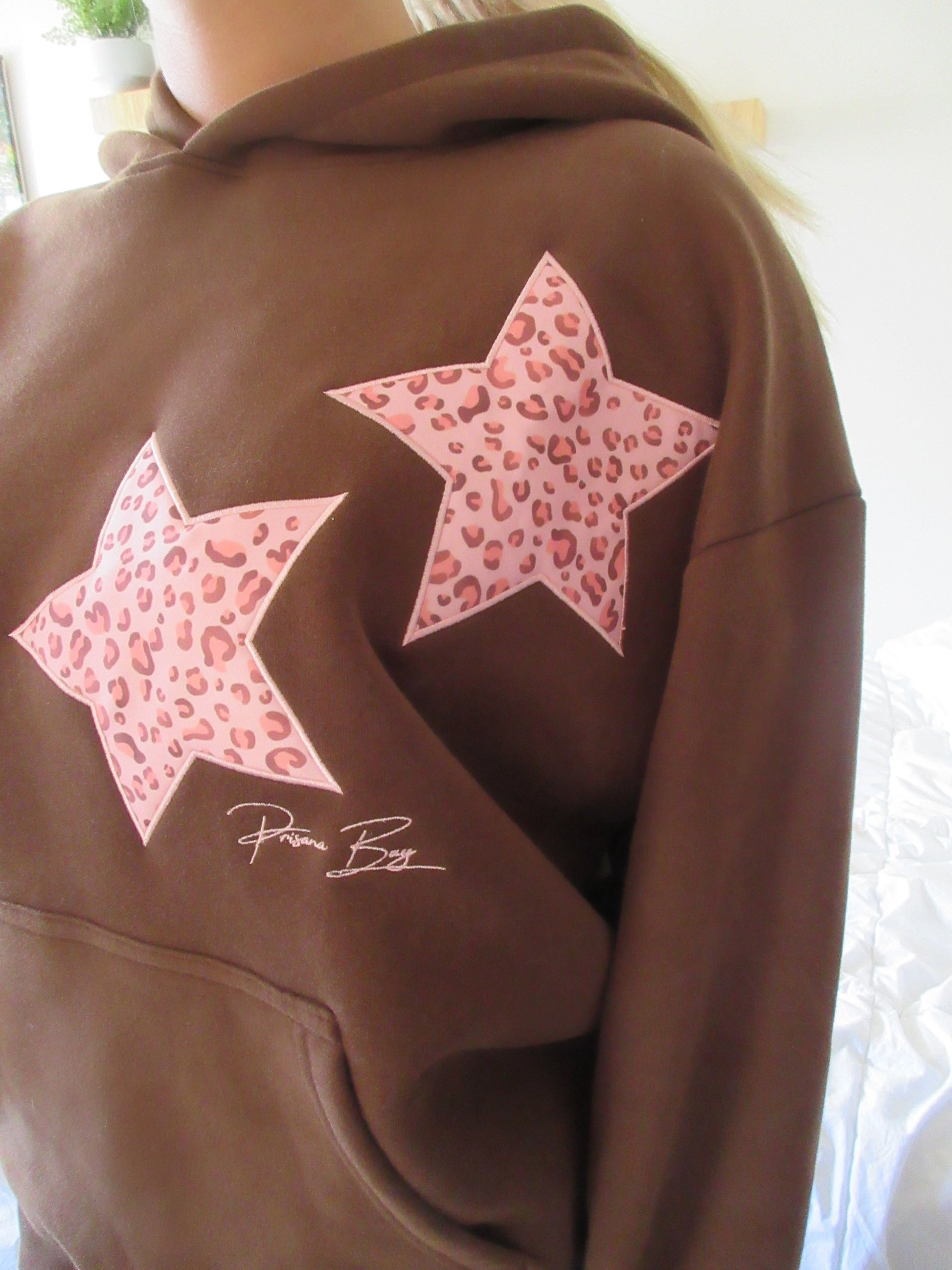 Sudadera con Estrella de Leopardo