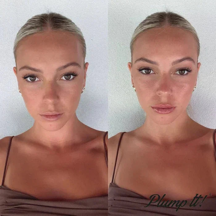 Suero Voluminizador de Labios LumaGlow Instantáneo para Labios Más Llenos