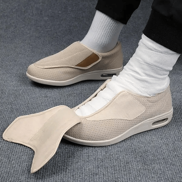 SWELLCOMFORT – Zapatos Diabéticos con Espuma de Memoria y Diseño de Cero Caída