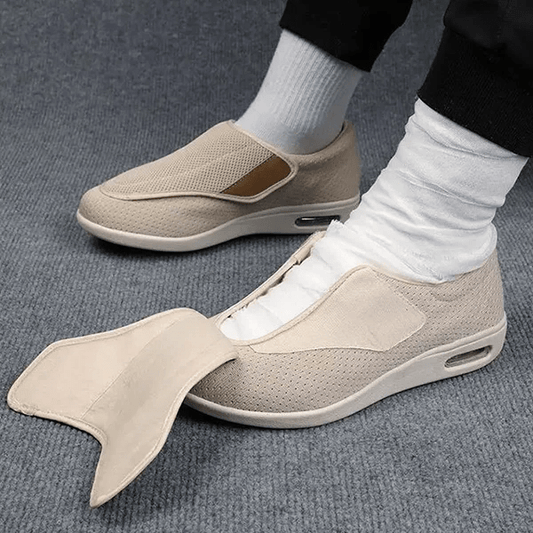 SWELLCOMFORT – Zapatos Diabéticos con Espuma de Memoria y Diseño de Cero Caída
