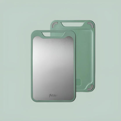 Tabla de Cortar de Acero Inoxidable Doble Lado Estilosa