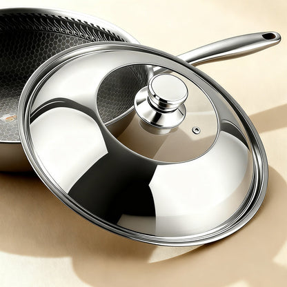 Tapa para olla de acero inoxidable 304, diseño abovedado