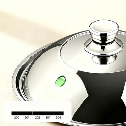 Tapa para olla de acero inoxidable 304, diseño abovedado