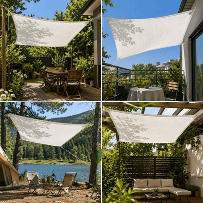 TERRACOVER – Red de sombra para terraza, balcón y jardín