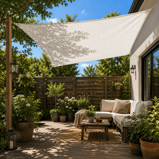 TERRACOVER – Red de sombra para terraza, balcón y jardín