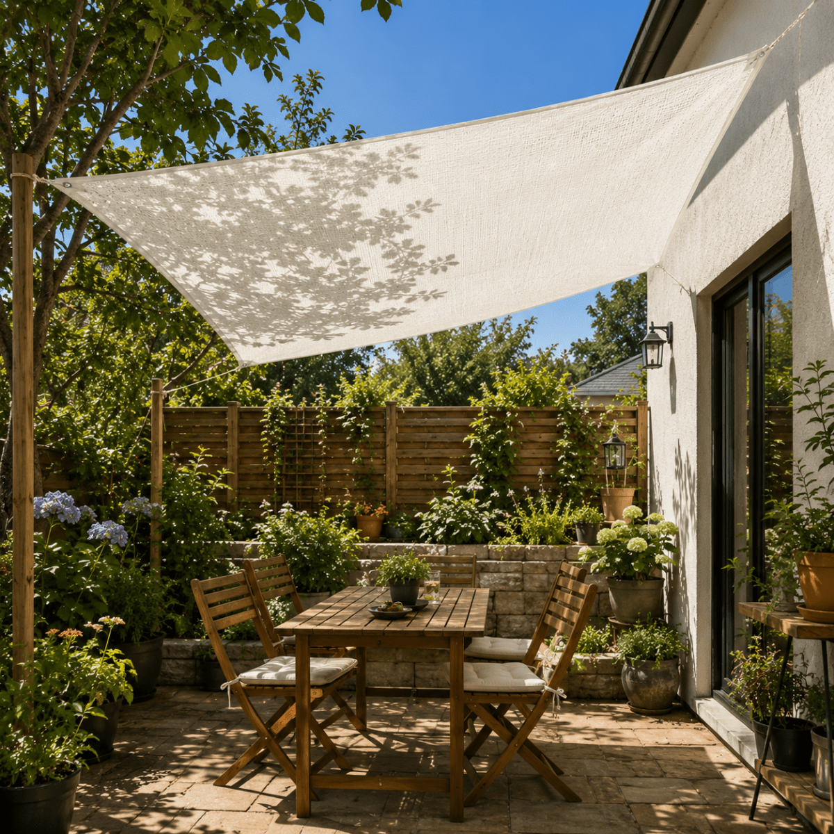 TERRACOVER – Red de sombra para terraza, balcón y jardín
