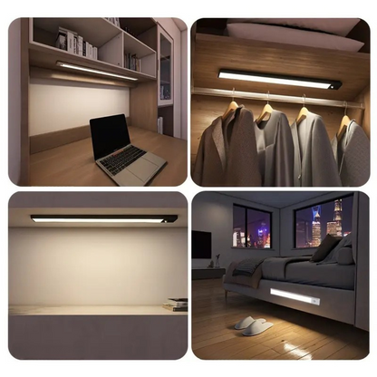 Tira de Luz LED Recargable por USB con Sensor de Movimiento