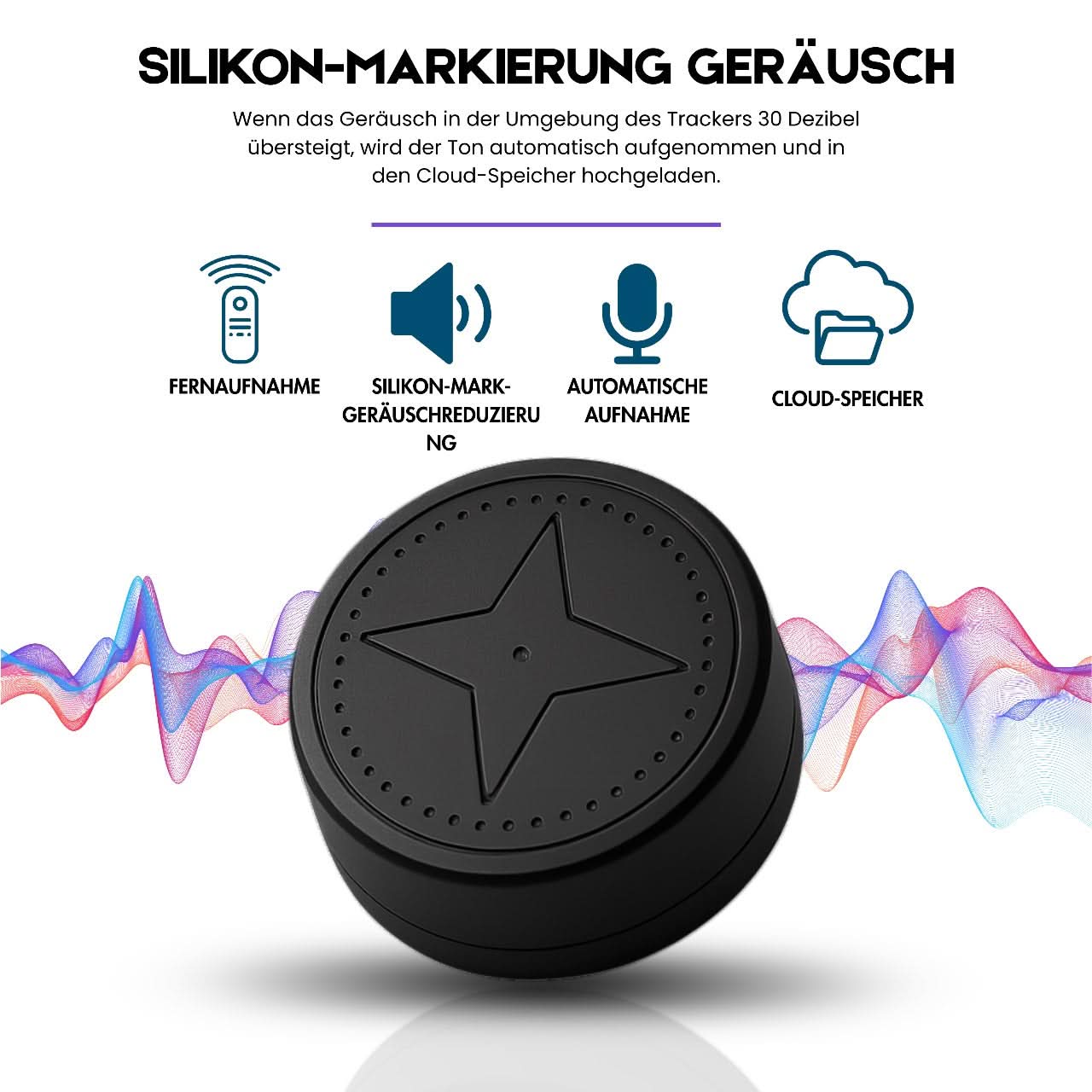 TRACKNEX – Localizador GPS Compacto con Montaje Magnético