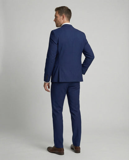 Traje clásico de tres piezas para hombre para ocasiones formales