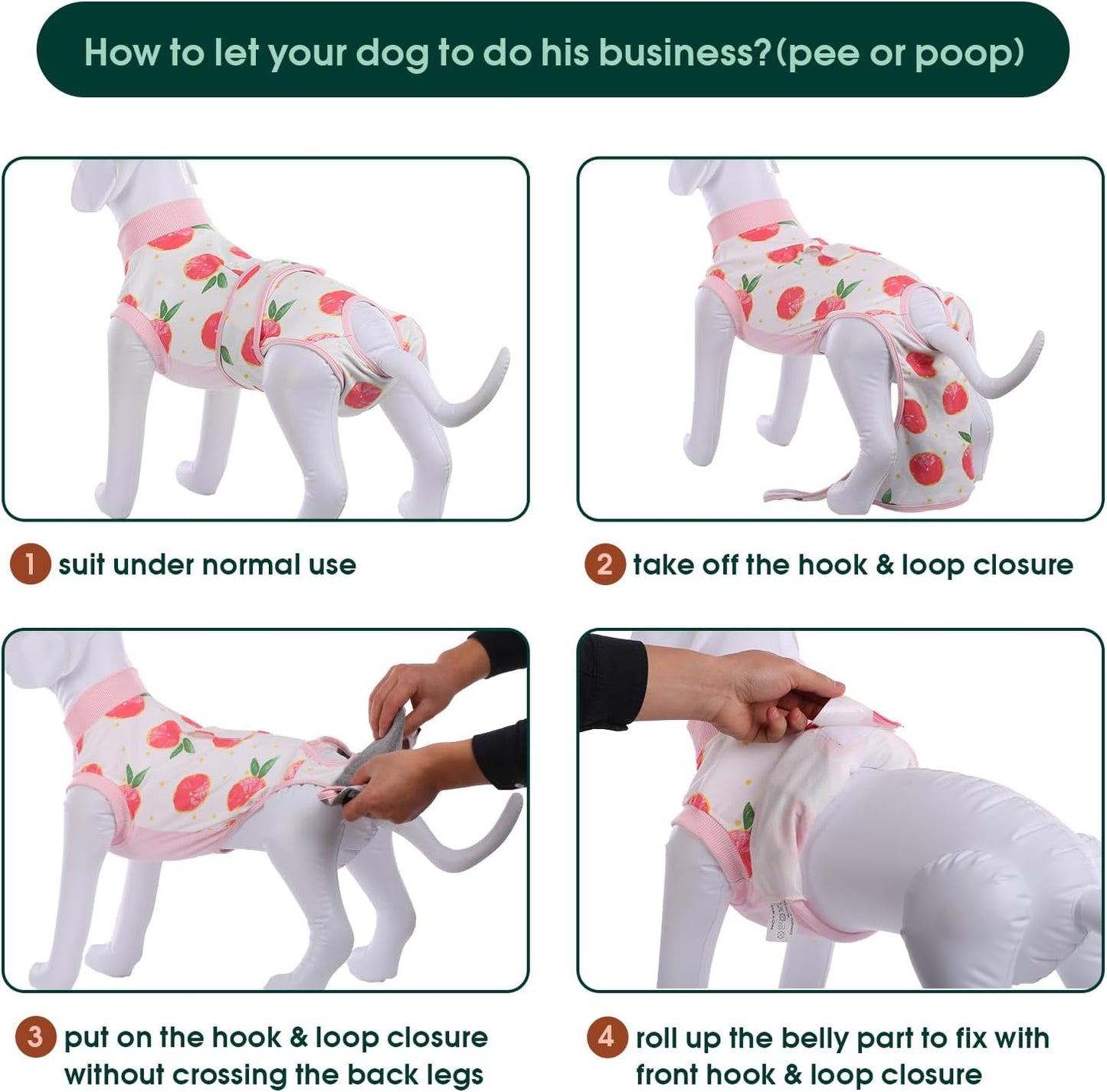 Traje de Recuperación Rápida para Mascotas – Sanación Después de la Cirugía