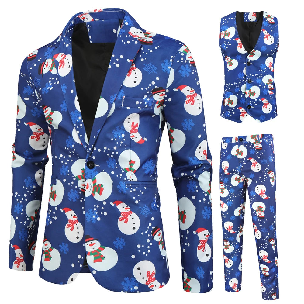 Traje navideño de 3 piezas Frosty