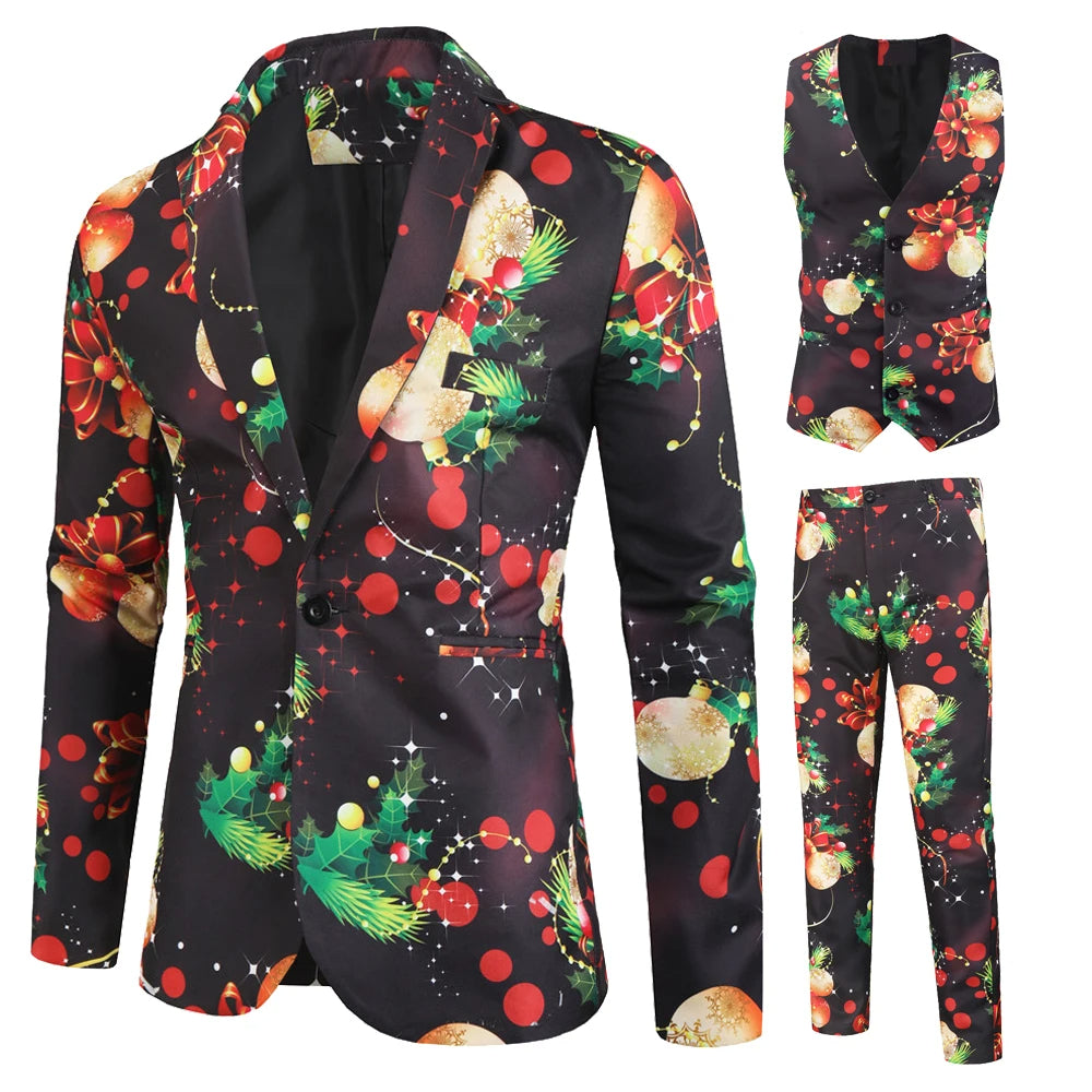 Traje navideño de 3 piezas Frosty