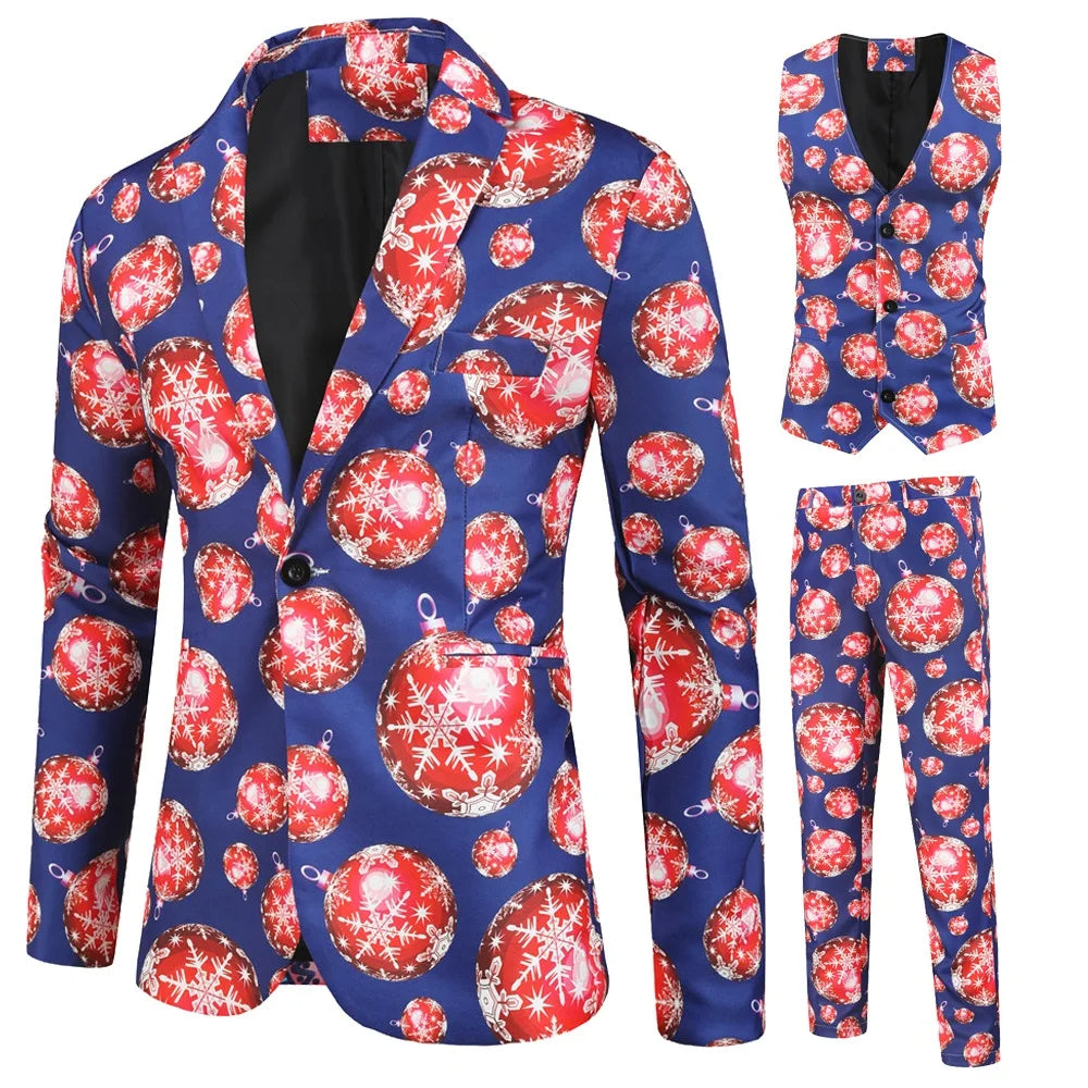 Traje navideño de 3 piezas Frosty