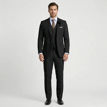 Traje slim de tres piezas