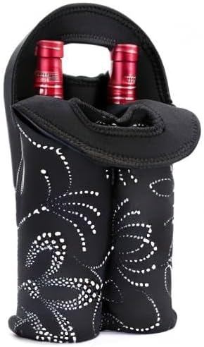 Transportador de Vino Aislado para Dos Botellas