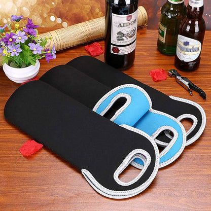 Transportador de Vino Aislado para Dos Botellas