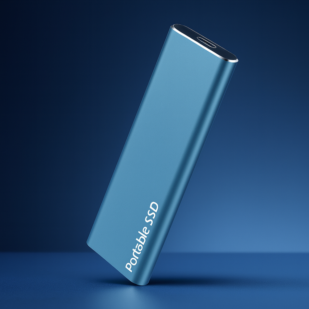 Unidad SSD externa portátil de alta velocidad de aluminio
