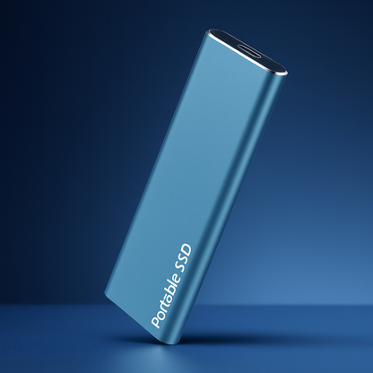 Unidad SSD externa portátil de alta velocidad de aluminio