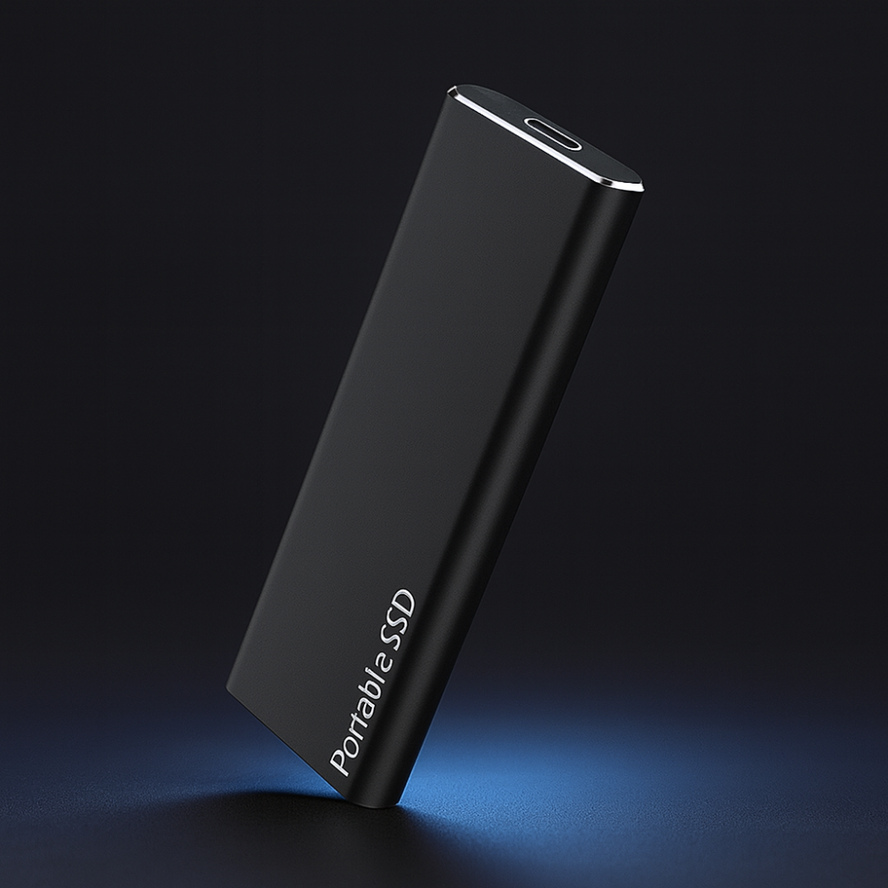 Unidad SSD externa portátil de alta velocidad de aluminio