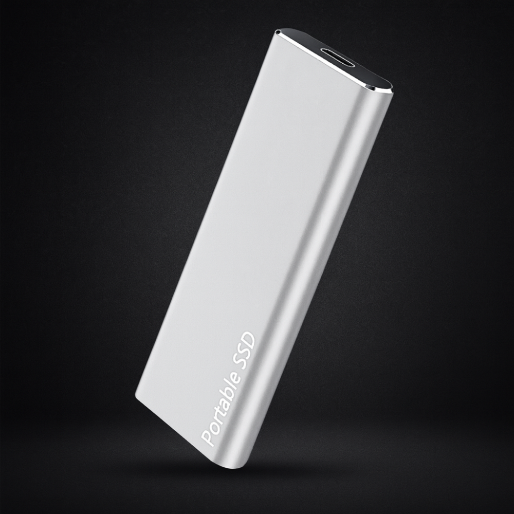 Unidad SSD externa portátil de alta velocidad de aluminio