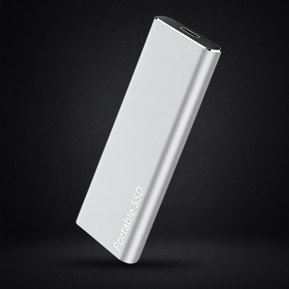 Unidad SSD externa portátil de alta velocidad de aluminio