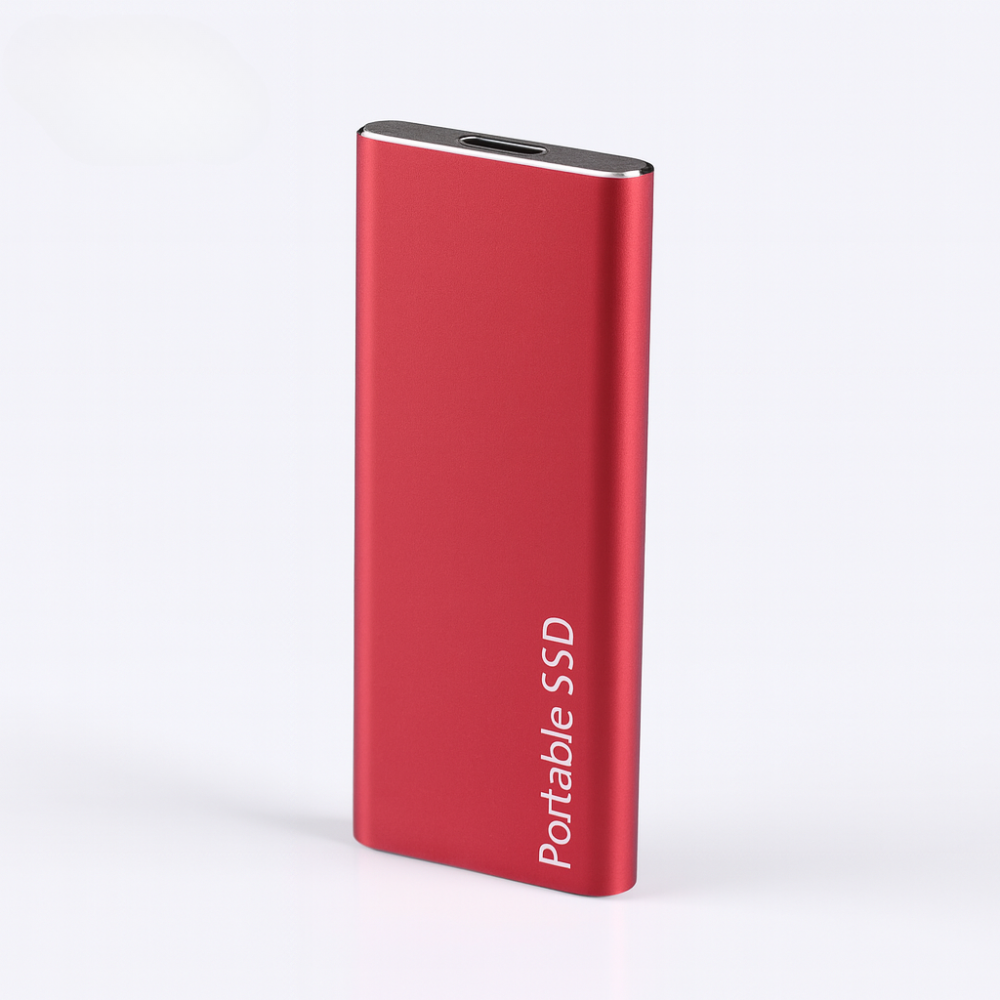 Unidad SSD externa portátil de alta velocidad de aluminio