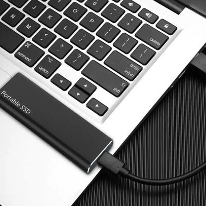 Unidad SSD externa portátil de alta velocidad de aluminio