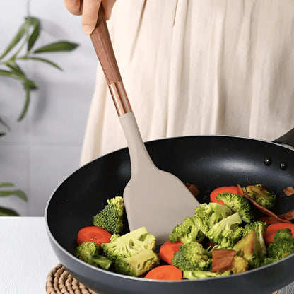 Utensilios de Cocina de Silicona de Lujo | Set de 10 Piezas