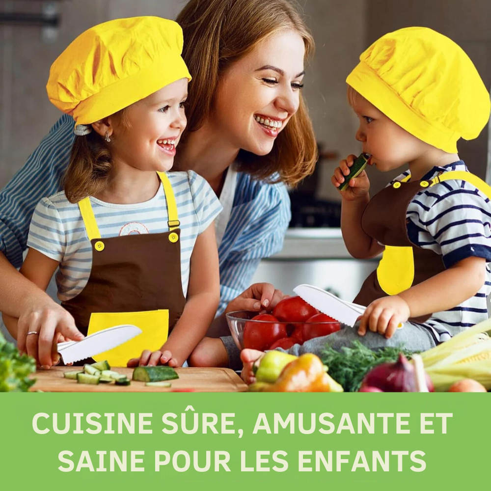 Utensilios de Cocina Seguros para Niños para Montessori (12 piezas)