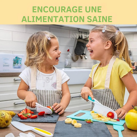 Utensilios de Cocina Seguros para Niños para Montessori (12 piezas)