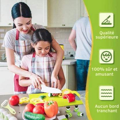 Utensilios de Cocina Seguros para Niños para Montessori (12 piezas)