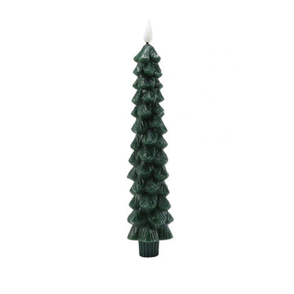 Velas LED en forma de árbol de Navidad