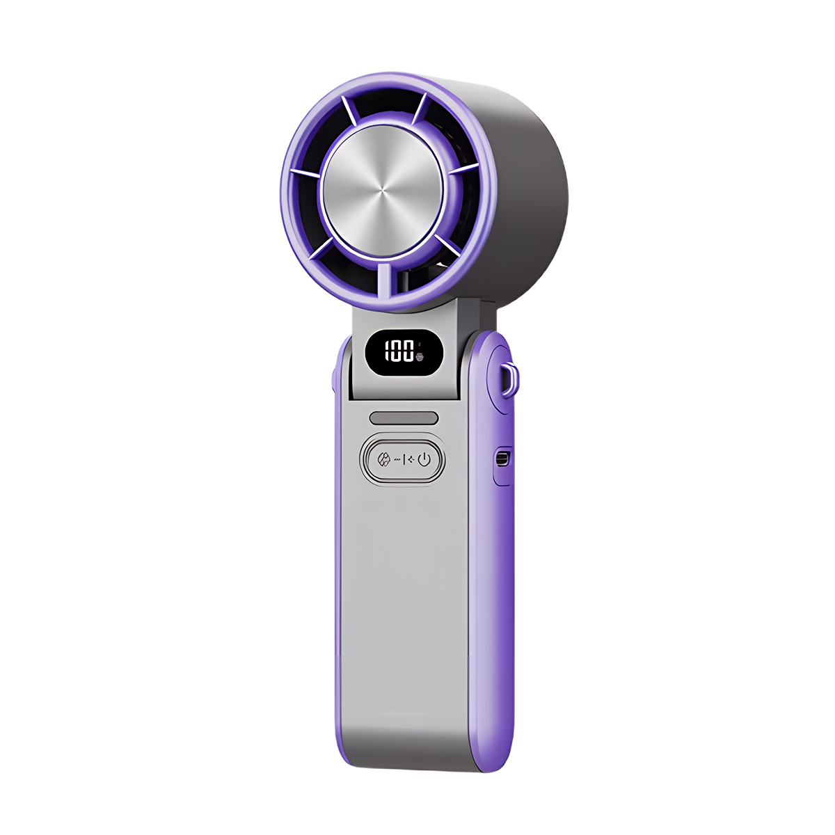Ventilador Turbo Portátil con Refrigeración Semiconductora para Frescura Instantánea