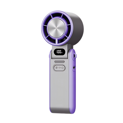 Ventilador Turbo Portátil con Refrigeración Semiconductora para Frescura Instantánea