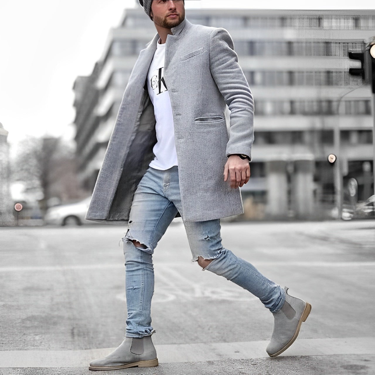 VierraSol | Abrigo de Largo Medio para Hombre