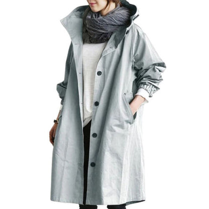 VierraSol | Abrigo Trench Largo de Moda para Mujeres Temporada de Transición 2023