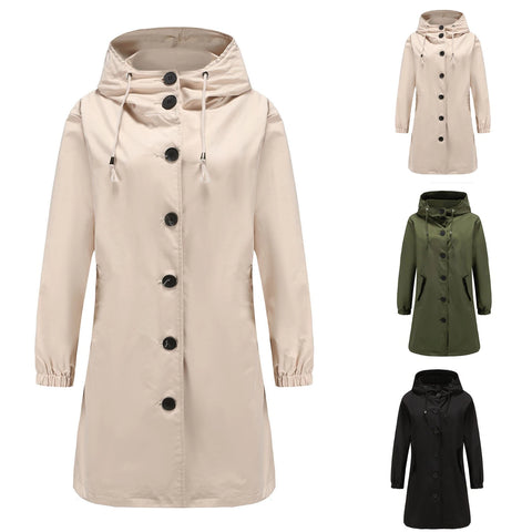 VierraSol | Abrigo Trench Largo de Moda para Mujeres Temporada de Transición 2023